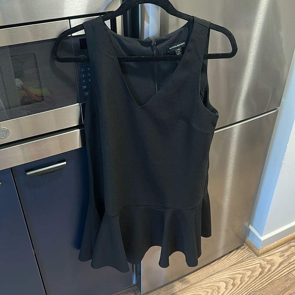 Banana Republic Black Mini Dress